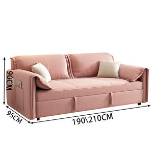 Canapé-<span class=keywords><strong>lit</strong></span> moderne pliable <span class=keywords><strong>2</strong></span> <span class=keywords><strong>places</strong></span> à bas prix Canapé d'extrémité de <span class=keywords><strong>lit</strong></span> - Product Image 5