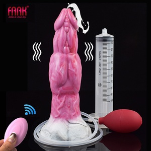 Nuevo Juguete Sexual Anal de Silicona con Chorros de Agua Vibratorios, Productos Fetichistas, Dildos con Nudos para Mujeres - Product Image 1