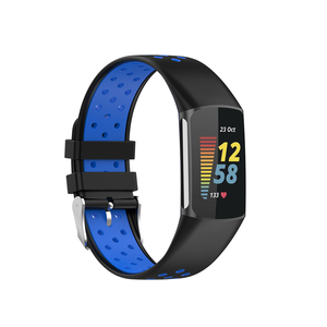 <span class=keywords><strong>Fitbit</strong></span>-Correa de <span class=keywords><strong>reloj</strong></span> de silicona para carga 5, hebilla de acero inoxidable, correa de <span class=keywords><strong>reloj</strong></span>, novedad de 2021 - Product Image 6