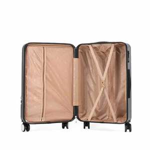 Maletín ABS de equipaje de bolsillo <span class=keywords><strong>con</strong></span> cremallera de Apertura frontal unisex personalizado maleta de moda <span class=keywords><strong>con</strong></span> cerradura TSA y rueda giratoria 360 - Product Image 5