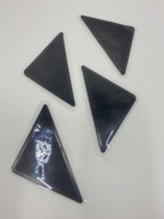 Tapis antidérapant noir, 10 pièces, tenture, tapis antidérapant, amovible, écologique, noir