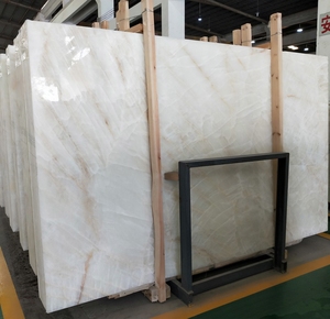 Decorazione per la Casa in Vero Marmo Onice Bianco <span class=keywords><strong>Trasparente</strong></span> per Piani di Lavoro da Cucina - Product Image 5