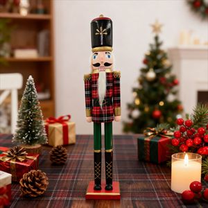<span class=keywords><strong>Casse</strong></span>-noix soldat en bois Schima Superba de <span class=keywords><strong>60</strong></span> <span class=keywords><strong>cm</strong></span>, style minimaliste moderne, décoration de Noël, fournitures de fêtes, décorations pour la maison - Product Image 3