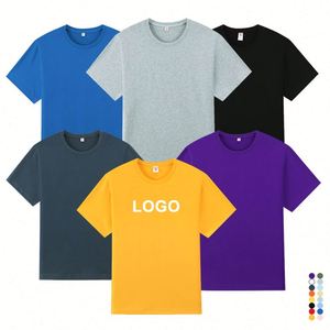 Design High Quality Custom Print Logo 100% Cotton Men's <b>T</b>-shirts Unisex Oversize Heavy Weight Plain <b>t</b> Shirt for Men - Product Image 2