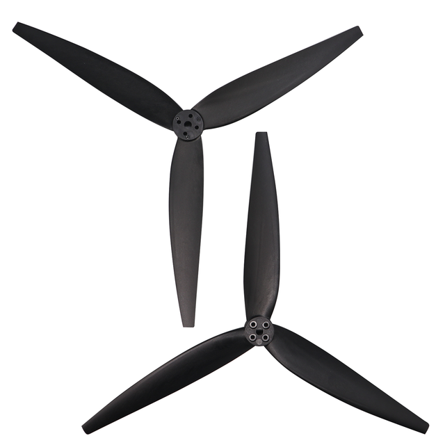 1308 Carbon Fiber FPV Propeller 13 Inch 3-Blade CW CCW High Thrust 47g Heavy Lift Long Range for 13 Inch Drone 6mm Hole