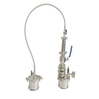Machine d'extraction de déshuilage Sunthai Mini 45 grammes, extracteur à circuit fermé à remplissage par le haut