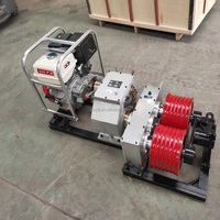 Treuil à fil rapide 8T double roulement-Max 35 M/min, treuil à câble rapide 0.5 -8T approvisionnement en chine, treuil rapide à fil d'acier 3-8T