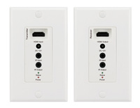 Plaque murale originale OEM Factory sans fil HDMI Extender 50M avec émetteur et récepteur CAT5e