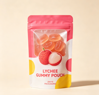 Sachets Doypack personnalisés refermables en plastique pour aliments pour bébés, gâteaux, salades - Sacs d'emballage alimentaire recyclables en PE