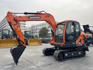 รถขุดไฮดรอลิกมือสอง DOOSAN D75-9C ขนาด 7.5 ตัน สำหรับงานคลุมดินในพื้นที่ขยะ มีความยืดหยุ่นสูง ทนทานยาวนาน - Product Image 2