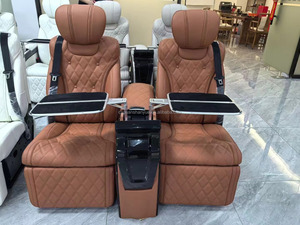 Luxueux canapé-lit VIP Van Seat Convention et cloison grand écran TV pour Van MPV MercedesBenz VCLASS/V260/VITO/w447 - Product Image 4
