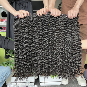 Vente en gros Extensions de cheveux humains bruts Paquets de vague naturelle vietnamienne à double tirage - Product Image 2