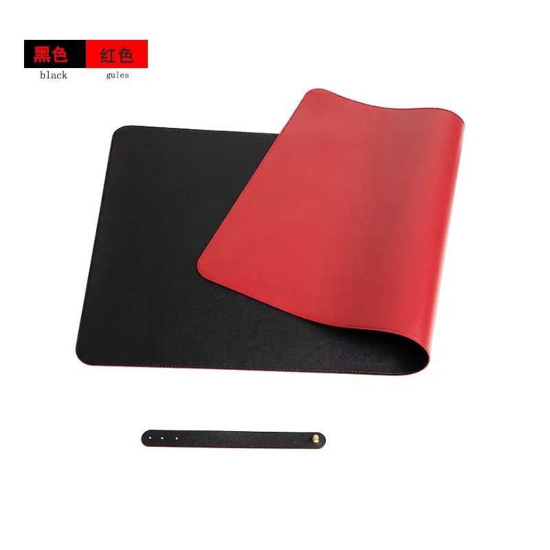 Hot Sale Large Desk Writing Mat Mouse Pad Gamer Waterproof Non Slip PU Leather Desk Mat Computer Mouse pad Keyboard Table Cover