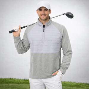 Fabricantes de Ropa Personalizada de Alta Calidad, Sudadera Deportiva de Golf con Cierre de Cremallera de 1/4, Lujosa y Ligera - Product Image 2