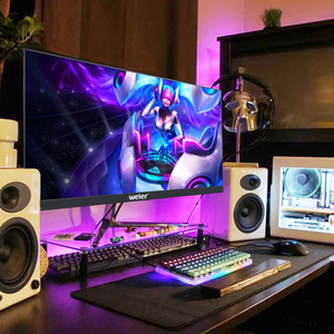 Weier 19 "21.5" inch LCD Monitor Pc LED màn hình phẳng PC Màn hình máy tính để bàn - Product Image 5