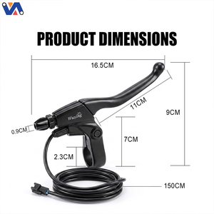 Palanca de Freno para Bicicleta Eléctrica <span class=keywords><strong>Engwe</strong></span> EP-2 Pro / <span class=keywords><strong>C20</strong></span> Pro / Engine X / M20 V20, Accesorios y Repuestos - Product Image 3