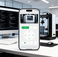 Excelente Desarrollo de Software de Aplicaciones con el Framework Nativo Flutter para Impresoras 3D Inteligentes, Transmisión de Video en Vivo y Monitoreo Remoto