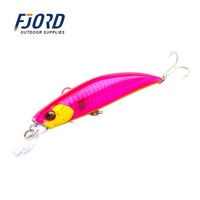 FJORD Nouvelle leurre de pêche dur Minnow 110 mm 27 g coulant en plastique ABS – Le meilleur leurre pour la pêche en mer en eau salée en rivière et en lac