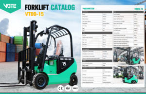 סוללה 1000 ק "ג 1500 ק" ג 2000 ק "ג 3000 ק" ג סוללות מלגזה חשמלי 48v אוטומטי מלגזה חשמלי - Product Image 3