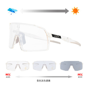 Gafas de Ciclismo Polarizadas TR90 con Montura Completa, Fotocromáticas, Protección UV, Gafas Deportivas - Product Image 3