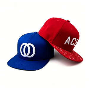 โรงงานหมวก BSCI หมวกแก๊ปปักลายนูน 3 มิติ แบบ Snapback, ปักโลโก้ตามสั่ง หมวกวินเทจ Snapback พร้อมหัวเข็มขัดพลาสติก - Product Image 6