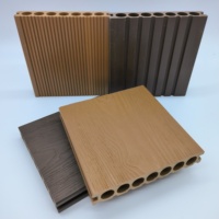 Offre Spéciale de terrasse en bois composite plancher solide plancher de terrasse extérieur terrasse en bois Wpc