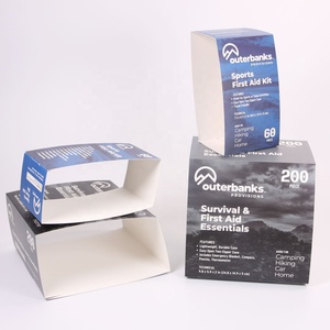 Banda de papel barata impresa personalizada para el vientre para productos de embalaje e impresión de botiquín de primeros auxilios - Product Image 1