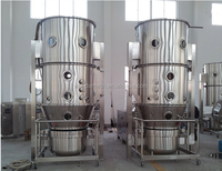 SUS304 FL-serie Fluidized Bed Granulator Poederagglomeratiemachine voor cacao, koffie en fruitpoeder