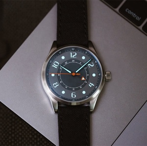 Orologio di Lusso da Uomo Ronda Automatico con Data, Logo OEM, Cassa in Acciaio Inox, GMT <span class=keywords><strong>515</strong></span>, Vetro Zaffiro, 40mm, Lancette, Cinturino in Pelle - Product Image 5