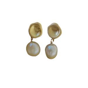 Accessoire en argent S925 pour perles DIY, tendance et à la mode, support vide pour boucles d'oreilles avec perle ronde de 8 à 12 mm, modèle 21585 - Product Image 5