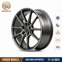 KFB Performans Dövme Jantlar Circuit Ready Koleksiyonu 19 20 İnç 5x120 Flow Form Tasarım Jantlar Chevrolet Camaro SS LT1 Araba Jantları için