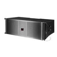 Système audio professionnel de scène, enceinte passive à double haut-parleur de 8 pouces en néodyme, 400W, alliage de titane, haute puissance