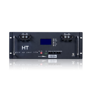 HT-Batería solar para el hogar, almacenamiento de energía apilable, 48V, 200Ah, 9,6 kWh, iones de litio, 9,6 kWh, baterías LFP - Product Image 2