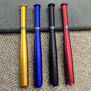 Cadeau sportif promotionnel drôle Stylo à bille bon marché pour batte de baseball Cadeau en plastique avec logo personnalisé pour les enfants - Product Image 2