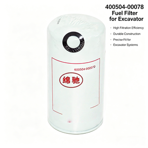 <span class=keywords><strong>Filtre</strong></span> <span class=keywords><strong>à</strong></span> carburant diesel complet de haute qualité <span class=keywords><strong>pour</strong></span> excavatrice 400504-00325 40050400078 400504-00078 <span class=keywords><strong>pour</strong></span> filtres - Product Image 2