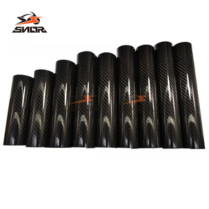 SNOR, venta al por mayor, accesorios para motocicleta, cubiertas de Amortiguador delantero de fibra de carbono para KTM, Honda, Kawasaki y <span class=keywords><strong>Ducati</strong></span> - Product Image 1