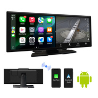 Reproductor Multimedia con Pantalla Táctil GPS de 10.26 Pulgadas, Compatible con CarPlay y Android Auto, Pantalla Dividida, Control por Voz, WiFi Integrado, USB