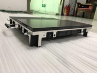 P2.976 Interaktiver LED-Bodenbildschirm für den Außenbereich, P3.91 Sensor-Bodendisplay, IP65, gehärtetes Glas, 500x1000mm Gehäuse für Veranstaltungen im Freien
