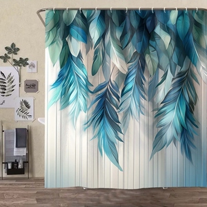 Hiện Đại Cổ Điển Chống-Trượt 4-Mảnh Phòng Tắm Mat Đặt Kỹ Thuật Số In 3D Phim Hoạt Hình Vải Polyester Không Thấm Nước Polyester Móc Cho - Product Image 6