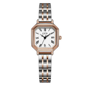 Nouvelle montre pour femme, cadran simple avec chiffres romains, style rétro de niche, bracelet en acier quartz exquis - Product Image 4
