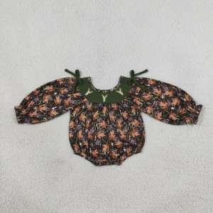 Vêtements pour filles et garçons RTS, automne-hiver, broderie, combinaison pour bébé, décontractée, en coton et élasthanne, assortie aux tenues des frères et sœurs, vêtements pour enfants - Product Image 4