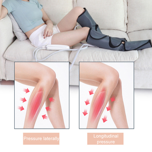 Masseur de jambes et de pieds à compression d'air LEERCON, pliable, noir, avec fonction de chaleur, <span class=keywords><strong>massage</strong></span> des pieds pendant 20 minutes - Product Image 5
