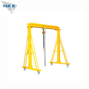 Mini grue à portique mobile électrique 2 3 5 tonnes portail d'atelier grue à portique - Product Image 4