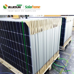 Bluesun 460Wソーラーパネルバイフェイシャルクラスa Mono Percハーフセルパネルソーラー460W 550W米国倉庫ストックプロモーションオールブラック - Product Image 2