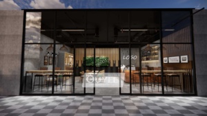 Cafetería comercial moderna personalizada, diseño de interior, tienda de café de lujo, diseño de mostrador para la venta - Product Image 6