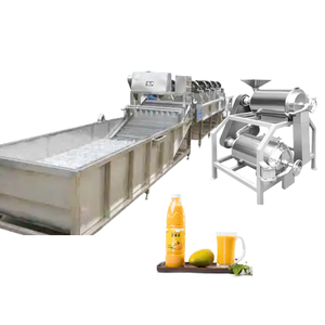 Linha De Produção De Suco De Frutas Completas Suco De Maçã De Limão Máquina Industrial De Espremedor De Laranja - Product Image 5