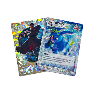 Cartes de jeu de cartes à collectionner (TCG) personnalisées en papier holographique avec emballage booster en feuille d'aluminium, impression par le fabricant Tongheng Custom Tcg Tradi - Product Image 5