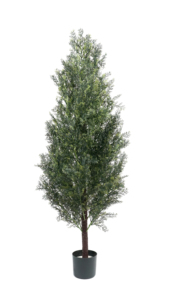 Albero <span class=keywords><strong>di</strong></span> Cedro o Cipresso Artificiale Personalizzato Anti-UV per Decorazione Interna ed Esterna, <span class=keywords><strong>Bonsai</strong></span> Finto in Plastica per Casa e Giardino - Product Image 4