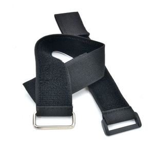 Vente en gros de sangles élastiques antidérapantes personnalisables avec boucle en plastique, sangle élastique à boucle et fermeture auto-agrippante - Product Image 3