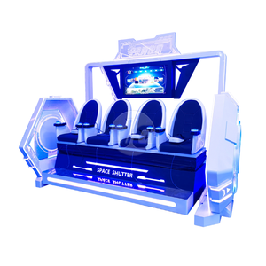 <span class=keywords><strong>Simulador</strong></span> <span class=keywords><strong>de</strong></span> <span class=keywords><strong>Vuelo</strong></span> VR 9D CE, Cine VR <span class=keywords><strong>de</strong></span> <span class=keywords><strong>4</strong></span> Asientos, Aluminio y Acero, Fácil Operación en Exteriores, Juegos Interactivos <span class=keywords><strong>de</strong></span> Tiro <span class=keywords><strong>de</strong></span> 360 Grados - Product Image 1